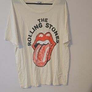 LetLuv The Rolling Stones Red Bandana T Shirt